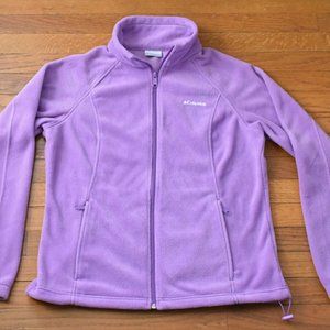 Women's Columbia fleece jacket size Large